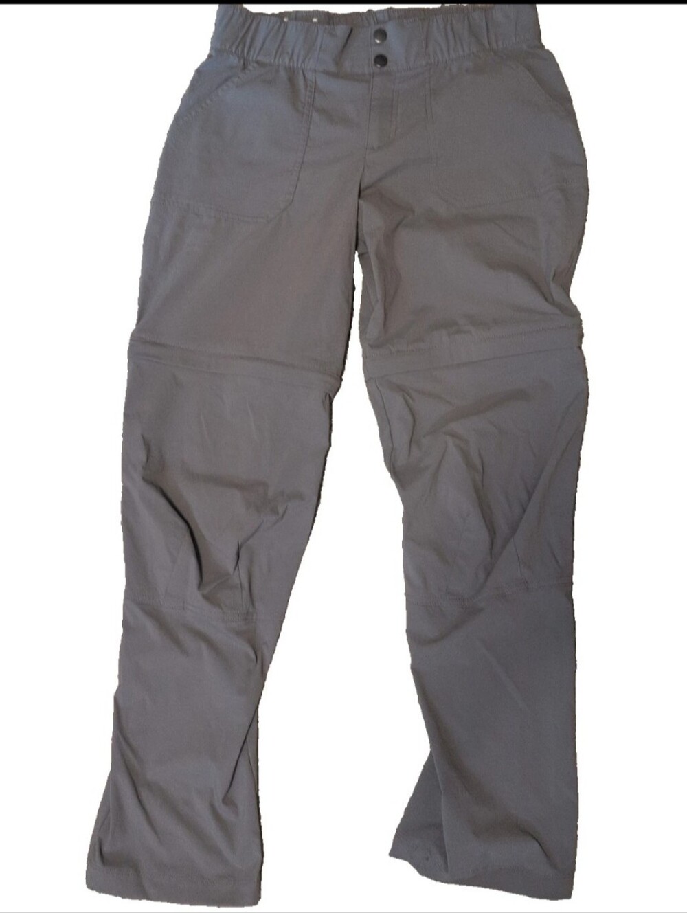 Columbia Pants Convertible Women's Gray Hiking Lightweight Outdoor Size Small